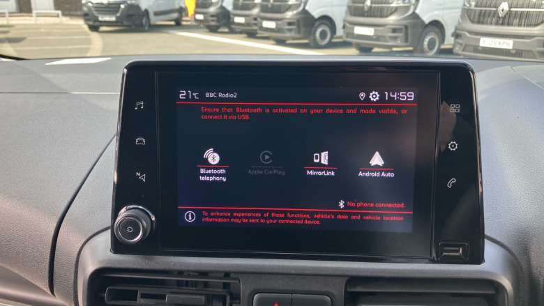 Citroen Berlingo Xl Diesel 1.5 BlueHDi 950Kg Enterprise Ed 100ps 6 Speed S/S